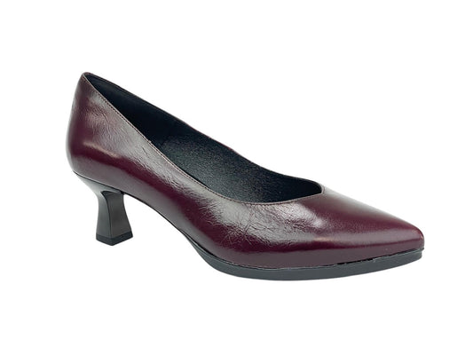 ZAPATO SALON MACA1 BURDEOS