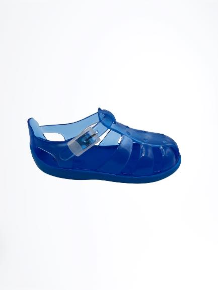 Sandalia de agua azul